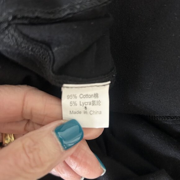 Redwood Court Black Asymmetrical Buttoned Peplum Jacket Size Small - Picture 4 of 9